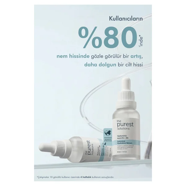 The Purest Solutions Hyaluronic Acid %2 + B5 Yoğun Nemlendirici Yüz Serumu 30 ml - Görsel 6