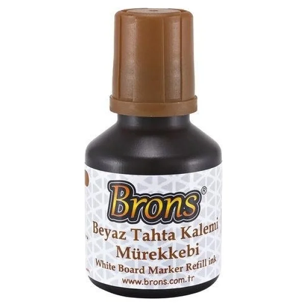 Brons 30 ml Kahverengi Tahta Kalem Mürekkebi - Görsel 2