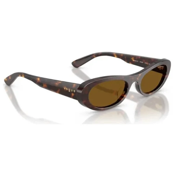 Vogue VO5695SU W65683 Dark Havana-Dark Brown Polarize Güneş Gözlüğü - Görsel 4