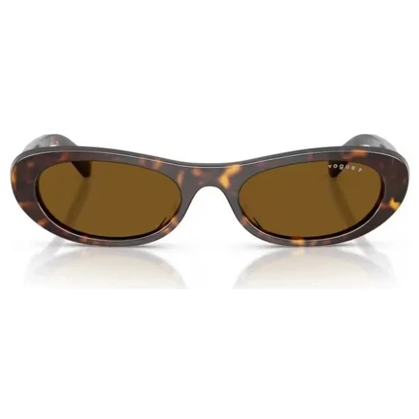 Vogue VO5695SU W65683 Dark Havana-Dark Brown Polarize Güneş Gözlüğü - Görsel 5