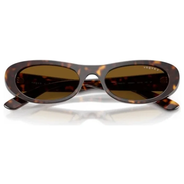 Vogue VO5695SU W65683 Dark Havana-Dark Brown Polarize Güneş Gözlüğü - Görsel 6