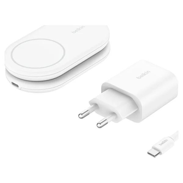Belkin BoostCharge Pro WIZ028 2in1 Kablosuz Hızlı Şarj Aleti - Görsel 4