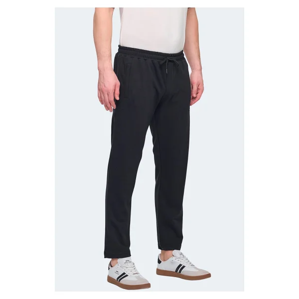 Slazenger KIRABO 2 Lİ SET Erkek Fermuar Cepli Siyah - Lacivert Eşofman Altı - Görsel 5