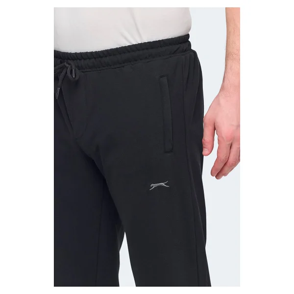 Slazenger KIRABO 2 Lİ SET Erkek Fermuar Cepli Siyah - Lacivert Eşofman Altı - Görsel 8
