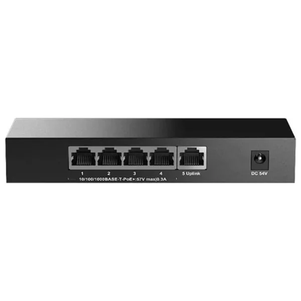 H3C Magic 9801A5BX BS205T-P 5 Port 10/100/1000 4 Port PoE+ 57W Yonetilemez Desktop Switch - Görsel 2
