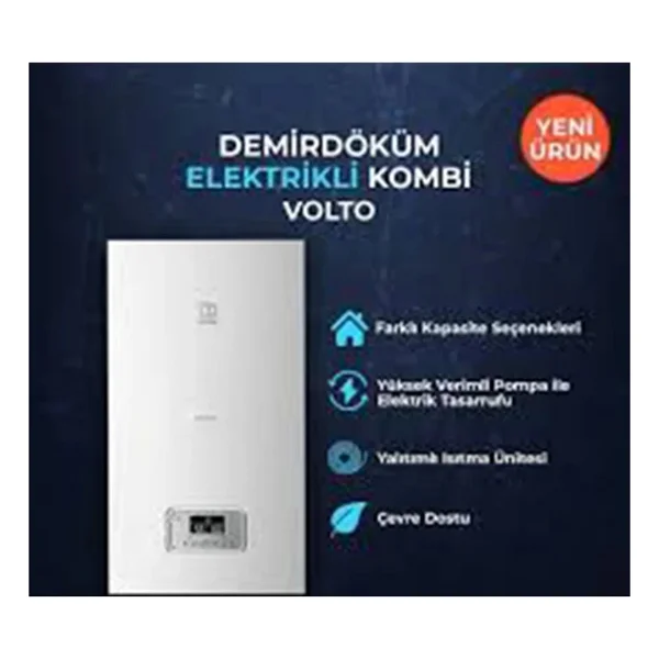 Demirdöküm Volto 14 kW Elektrikli Kombi - Görsel 3
