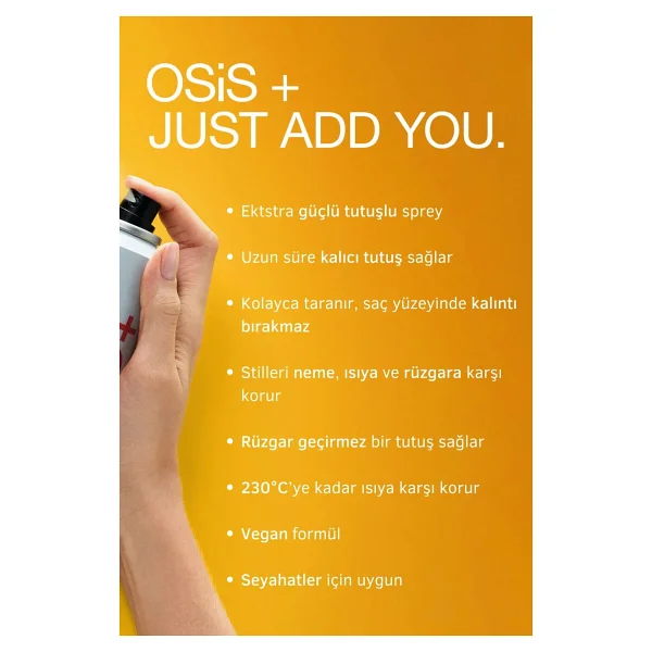 Osis Session Extra Strong 100 ml Saç Spreyi - Görsel 4
