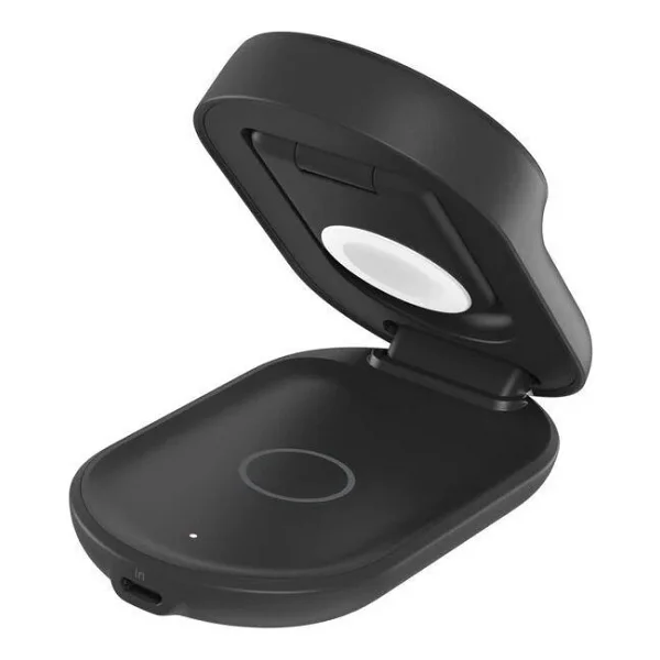 Belkin WIZ037KQ Siyah 3in1 MagSafe Kablosuz Hızlı Şarj Aleti - Görsel 5