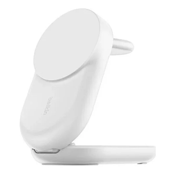 Belkin WIZ037KQ Beyaz 3in1 MagSafe Kablosuz Hızlı Şarj Aleti - Görsel 5