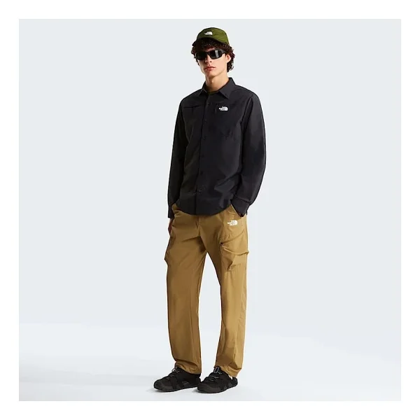 The North Face M Sequoıa Ls Shırt Erkek Gömlek NF0A8FU5JK31 - Siyah - Görsel 2