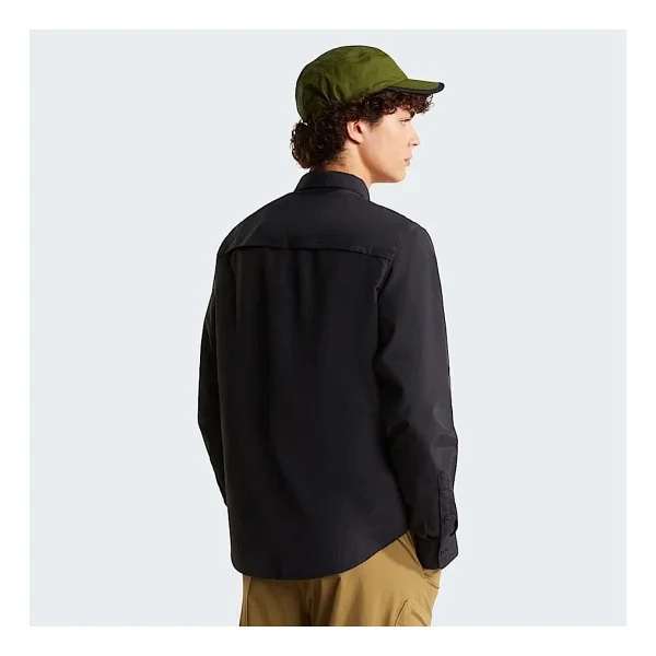 The North Face M Sequoıa Ls Shırt Erkek Gömlek NF0A8FU5JK31 - Siyah - Görsel 4