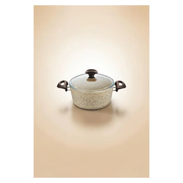 Falez Creamy 26 cm Derin Granit Tencere - Görsel 2