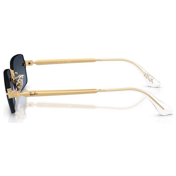 Ray-Ban By Asap Rocky 3928 001/S2 Gold-Blue Aynalı Güneş Gözlüğü - Görsel 3