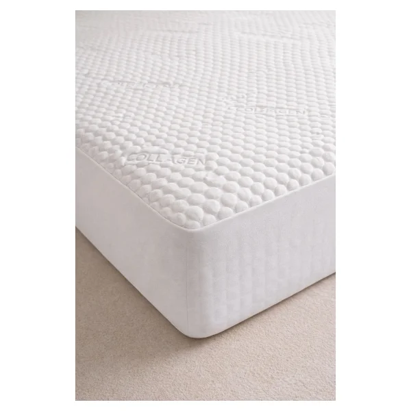 Dream Time Collagen Luxury Sıvı Geçirmez Özel Kutulu Alez Anti-Aging Anti-Alerjik Anti-Bakteriyel - 140 x 200 cm - Beyaz - Görsel 8