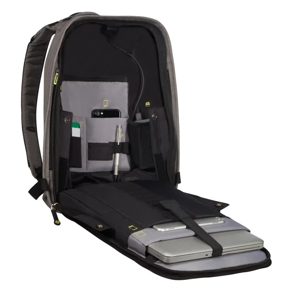 Samsonite Securipak KA6-08-001 Gri 15.6" Laptop Sırt Çantası - Görsel 6