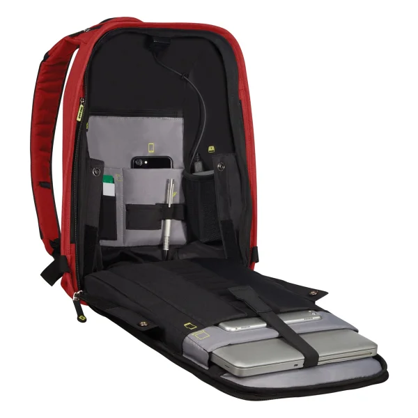 Samsonite Securipak KA6-10-001 Kırmızı 15.6" Laptop Sırt Çantası - Görsel 4