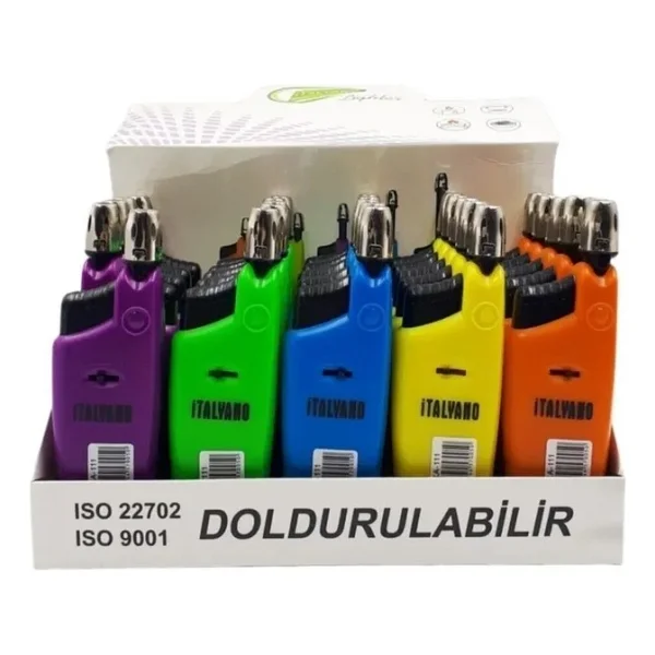 Royaleks Group Uzayabilir & Doldurulabilir Renkli Mutfak Çakmağı (1 ADET) Royaleks-KA111-0440 - Görsel 3