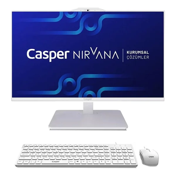 Casper Nirvana A90.1342-BE00X-V-B-K Beyaz Intel Core I5-13420H 16GB Ram 500GB Nvme Pivot All In One - Görsel 3