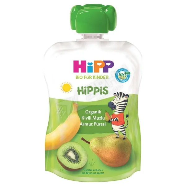 Hipp Organik Kivili Muzlu Armut Püresi 100 gr - Görsel 5