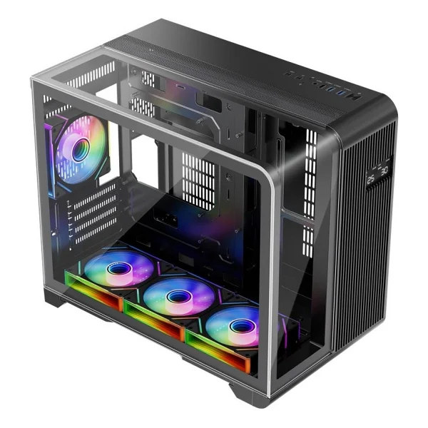 1St Player RT6 RGB Fanlı Micro ATX Oyuncu Kasası - Görsel 4