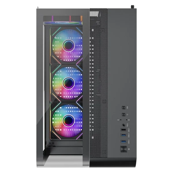 1St Player RT6 RGB Fanlı Micro ATX Oyuncu Kasası - Görsel 5