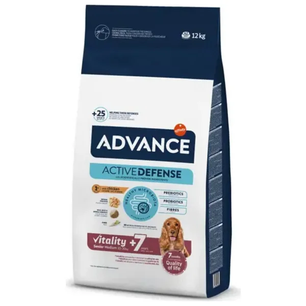Advance Senior Medium +7 Tavuklu 12 kg Orta Irk Yaşlı Köpek Maması - Görsel 5