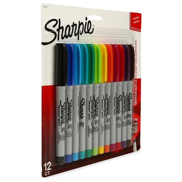 Sharpie Ultra Fine 12'li Permanent Marker Kalem Seti - Görsel 2