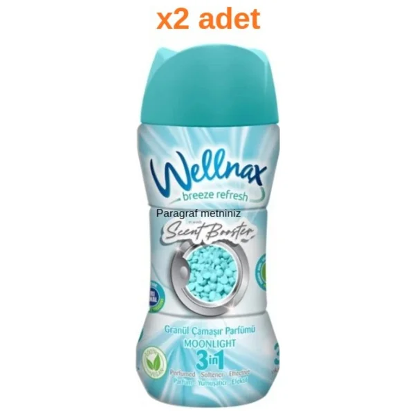 Wellnax Granül Çamaşır Parfümü Moonlight 210Grx2 Adet - Görsel 2