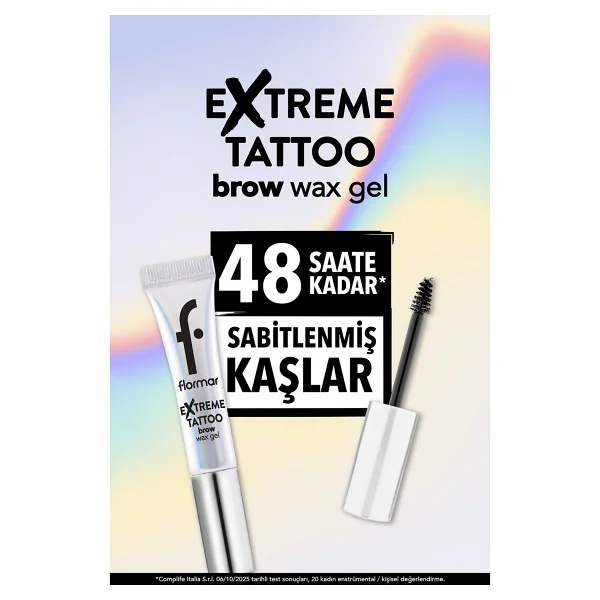 Flormar Extreme Tattoo Jel Kaş Sabitleyici - Görsel 6