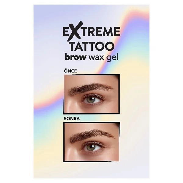 Flormar Extreme Tattoo Jel Kaş Sabitleyici - Görsel 9