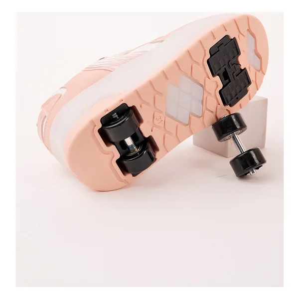 MUGGO FLOW Çocuk Işıklı Patenli Tekerlekli Sneaker Spor Ayakkabı - Görsel 8