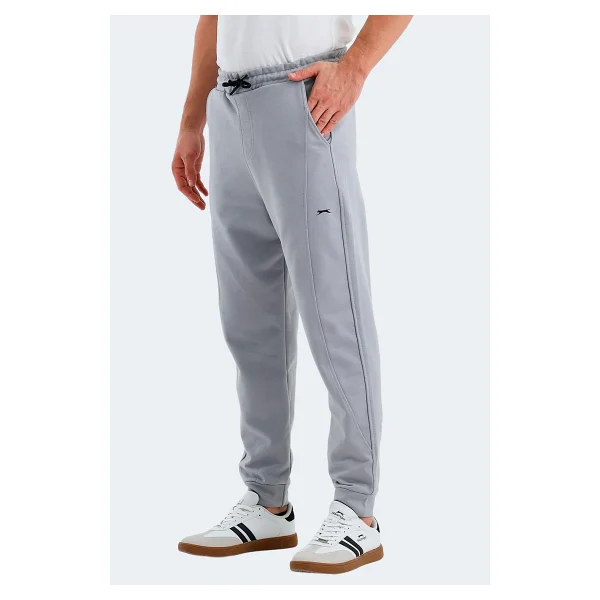 Slazenger NACIO 2 Lİ SET Erkek Cepli Lacivert - Gri Eşofman Altı - Görsel 3