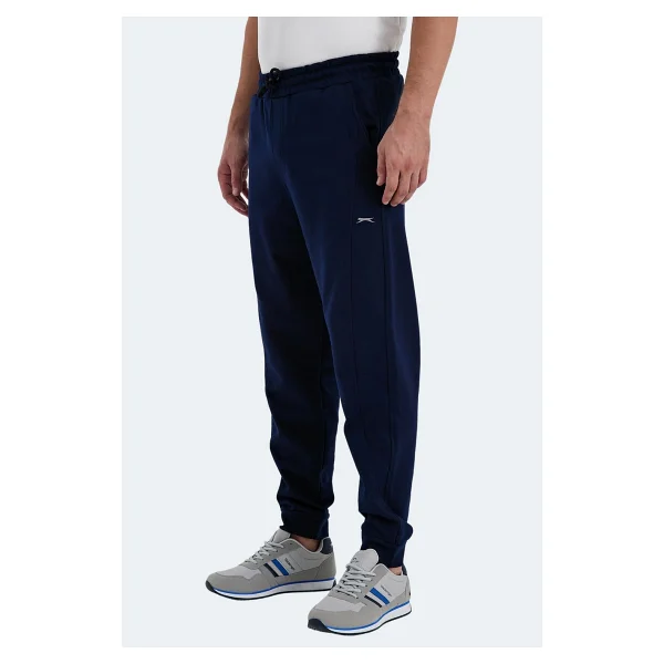 Slazenger NACIO 2 Lİ SET Erkek Cepli Lacivert - Gri Eşofman Altı - Görsel 5