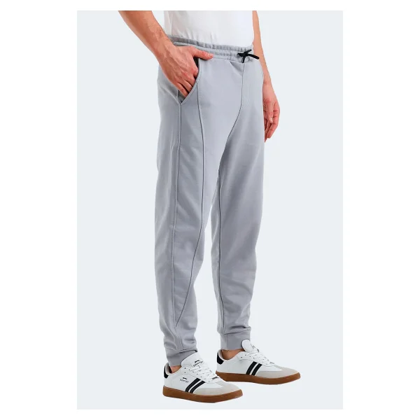 Slazenger NACIO 2 Lİ SET Erkek Cepli Lacivert - Gri Eşofman Altı - Görsel 6