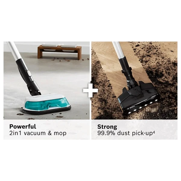 Bosch Unlimited 7 ProHygienic Aqua BCS71HYGTR Islak Kuru Dikey Süpürge - Görsel 3
