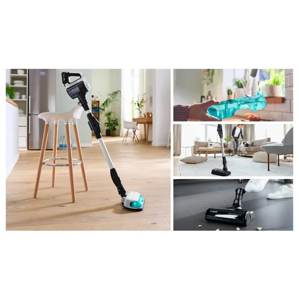 Bosch Unlimited 7 ProHygienic Aqua BCS71HYGTR Islak Kuru Dikey Süpürge - Görsel 4