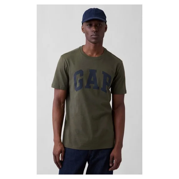 Gap Everyday Soft Gap Logo 856659 Kısa Kollu Bisiklet Yaka Erkek Tişört - Görsel 6