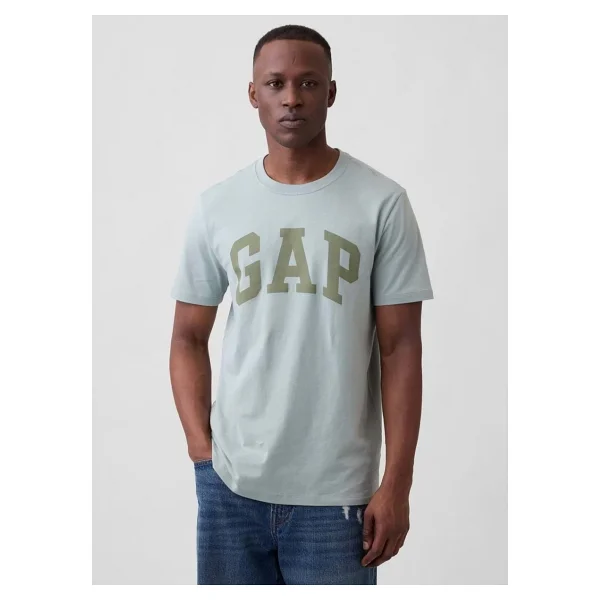 Gap Everyday Soft Gap Logo 856659 Kısa Kollu Bisiklet Yaka Erkek Tişört - Görsel 7
