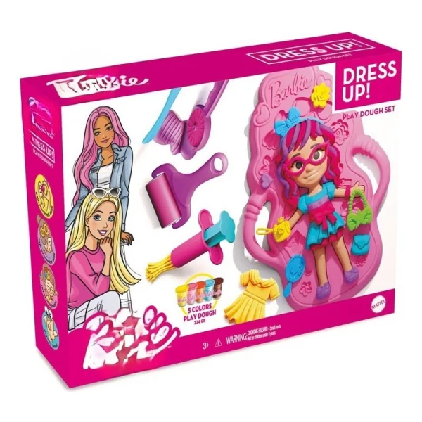 Art Craft Barbie Bebek Giydirme Oyun Hamur Seti 280 gr 03927 - Görsel 8