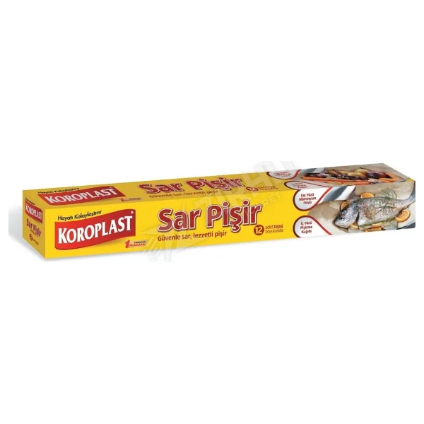 Koroplast Sar Pişir 12 Yaprak Pişirme Kağıdı - Görsel 2