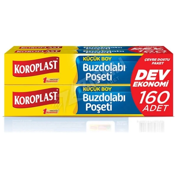 Koroplast Buzdolabı Poşeti Küçük Dev Ekonomi 160'Lı - Görsel 2