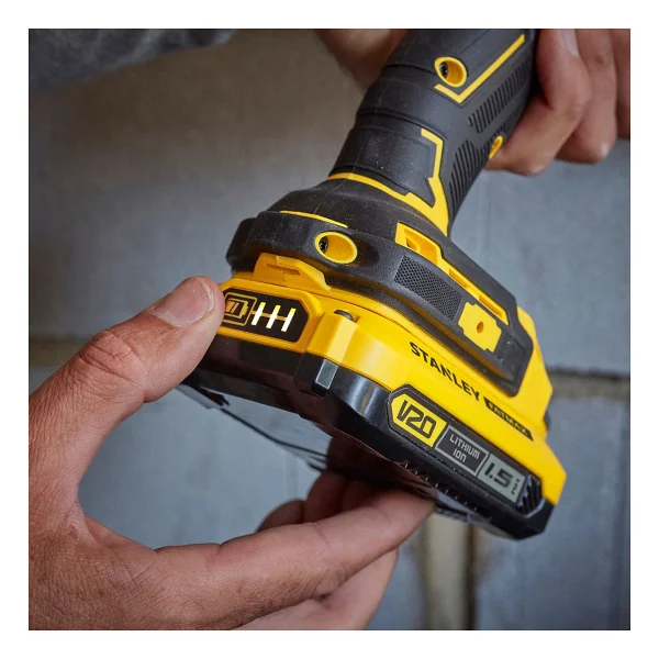 Stanley SBD715D2A 18 V Çift Akülü 2 Ah Darbeli Matkap - Görsel 3