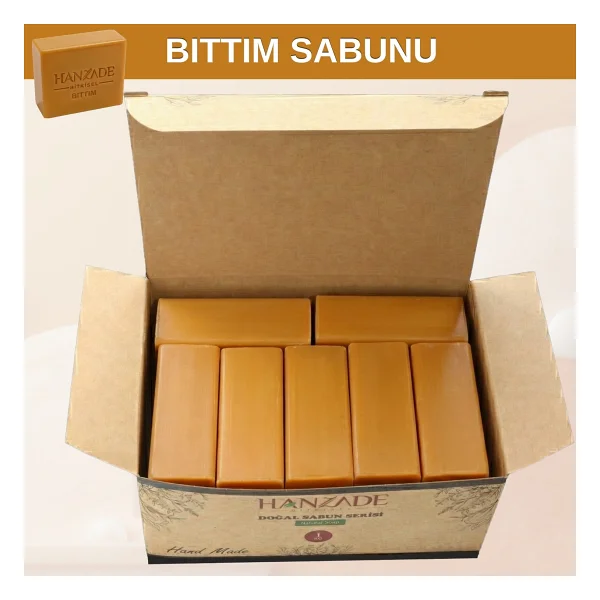 Hanzade Bitkisel Doğal El Yapımı Hatay Bıttım Sabunu 3 KG - Görsel 2