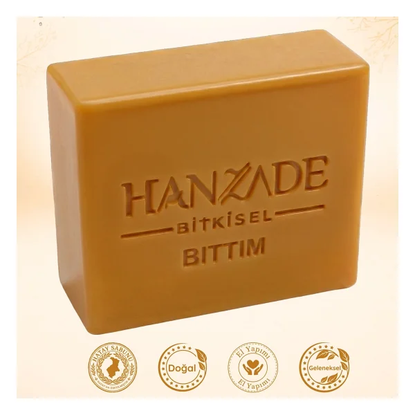 Hanzade Bitkisel Doğal El Yapımı Hatay Bıttım Sabunu 3 KG - Görsel 4