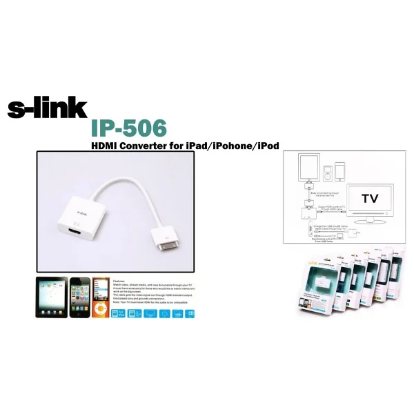 S-link IP-506 OTG Kablo - Görsel 10