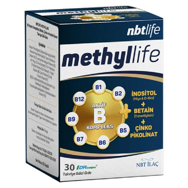 Nbt Life Methylife 30 Kapsül - Görsel 2