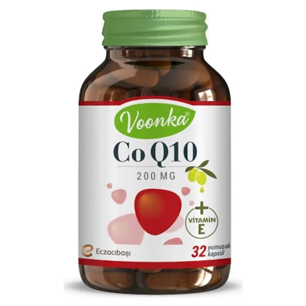 Voonka CoQ10 200 mg 32 Kapsül - Görsel 3