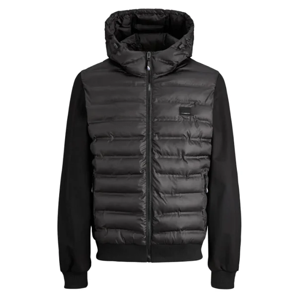 Jack & Jones JPRBLUALVES HYBRID Erkek Siyah Ceket - Görsel 3
