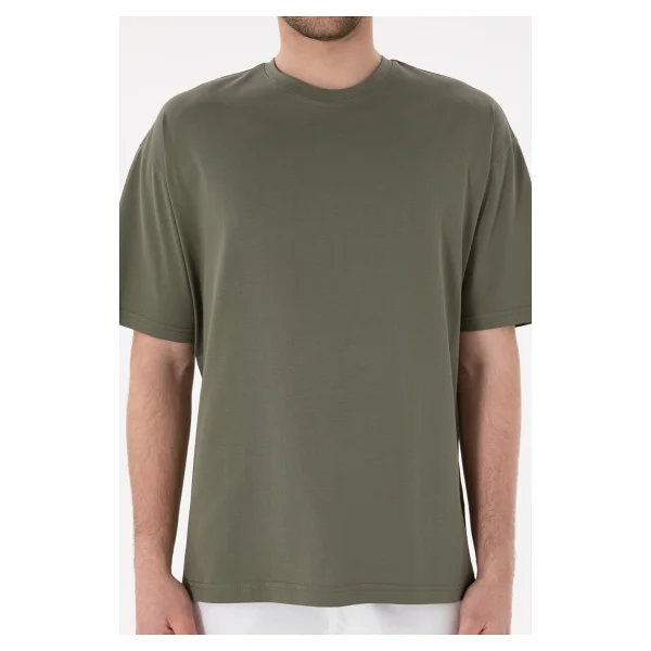 U.S. Polo Assn 50313089-VR052 Vizon Kısa Kollu Bisiklet Yaka Erkek Tişört - Görsel 7