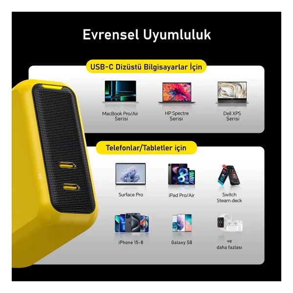 Aohi Magcube 100 W Hızlı Şarj Adaptörü - Görsel 9